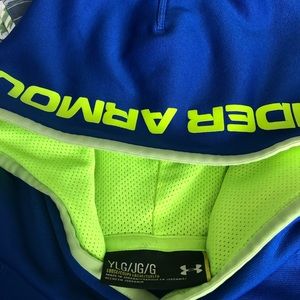 Boys Youth Large Blue Unber Armour Hoodie